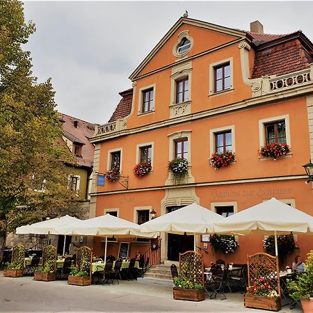 Akzent Hotel Schranne โรเทนบวร์ก อ็อบ แดร์เทาเบอร์ ภายนอก รูปภาพ